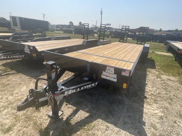 83"x24' Hillcrest Trailers Equipment Trailers