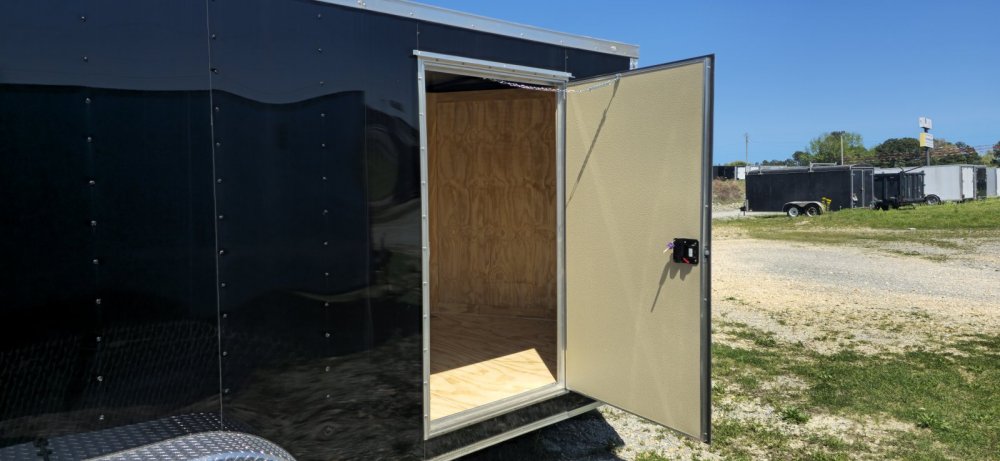 7'x16' Rock Solid Cargo Enclosed Barn Door