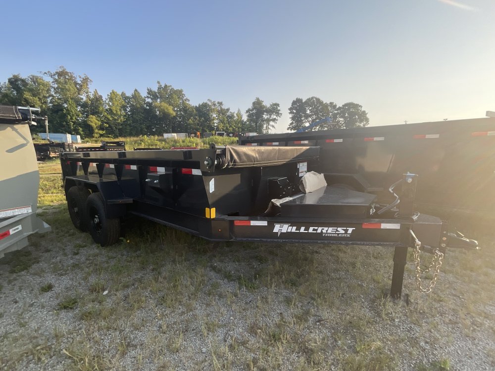 83"x14' Hillcrest Trailers Dump Trailers
