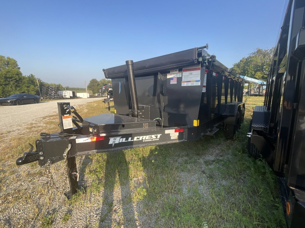 83"x14' Hillcrest Dump Trailers With 40" Walls