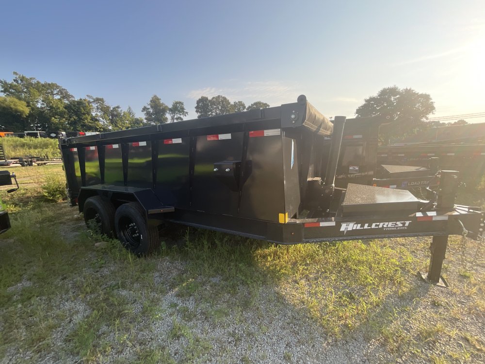 83"x14' Hillcrest Trailers Dump Trailers