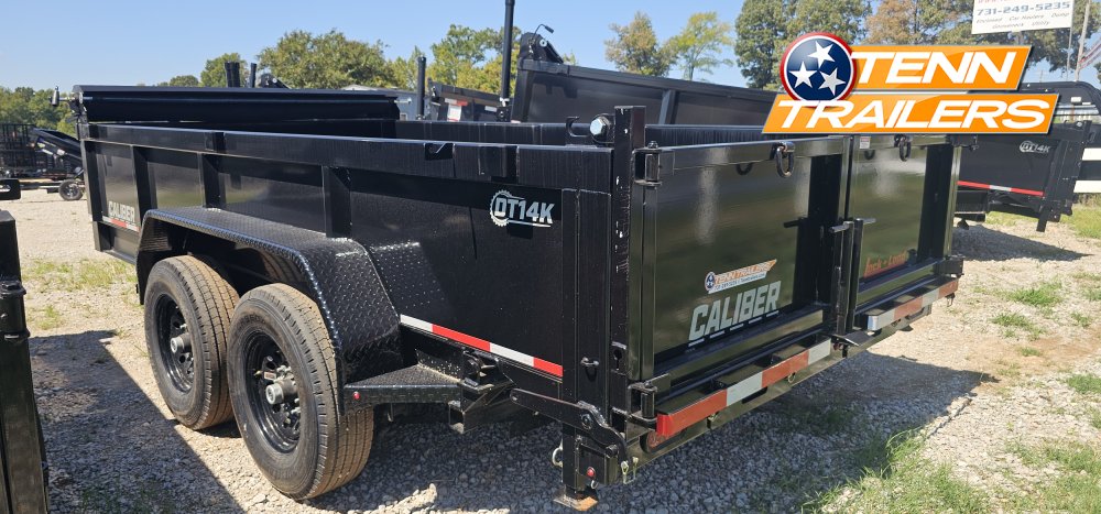 2026 Caliber Telescopic Lift Dump Trailers - 83" x 14'