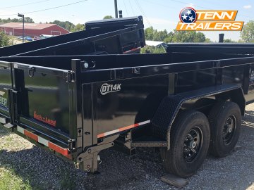 2026 Caliber Telescopic Lift Dump Trailers - 83" x 14'
