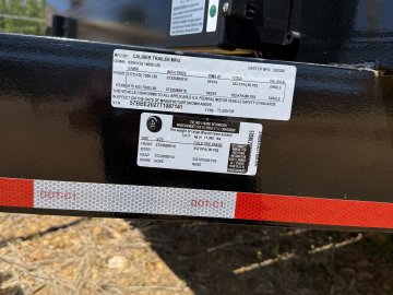 83"x20' Caliber Equipment Trailers