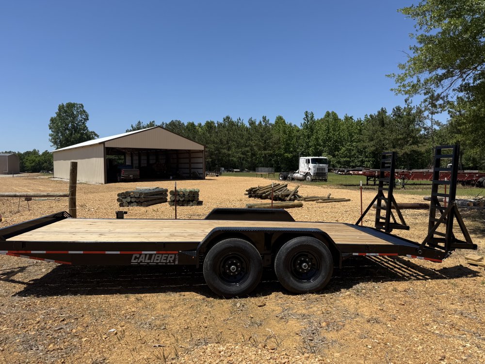 83"x20' Caliber Equipment Trailers