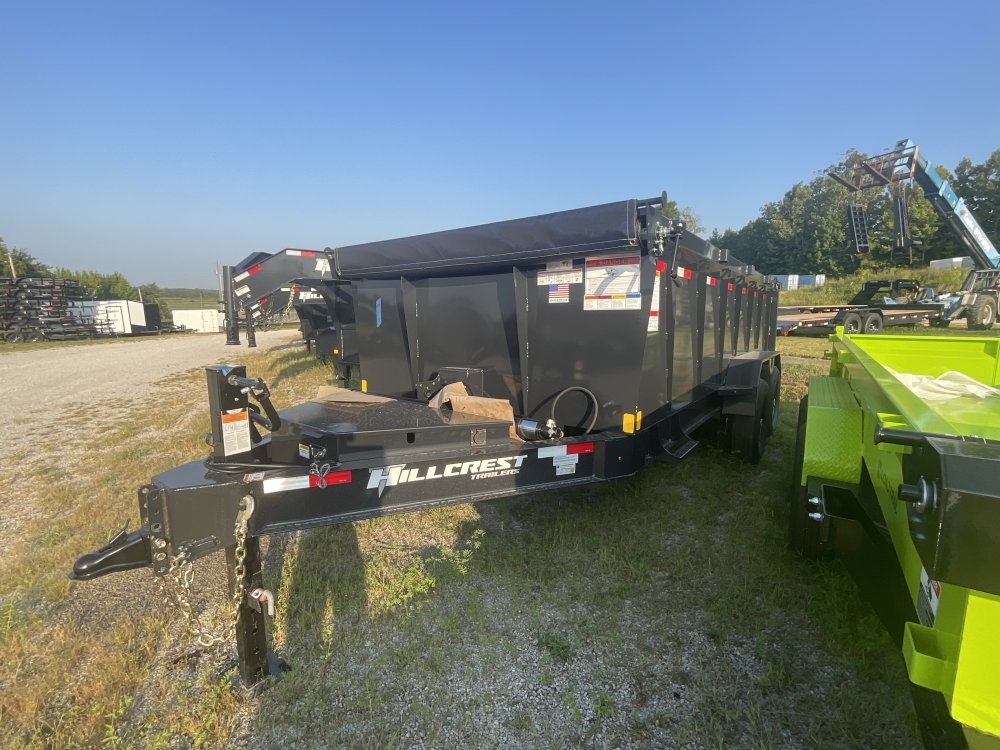 83"x14' Hillcrest Trailers Dump Trailers