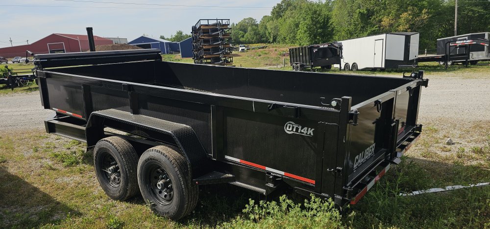 83"x14' Caliber Dump Trailers