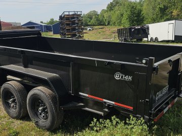 83"x14' Caliber Dump Trailers