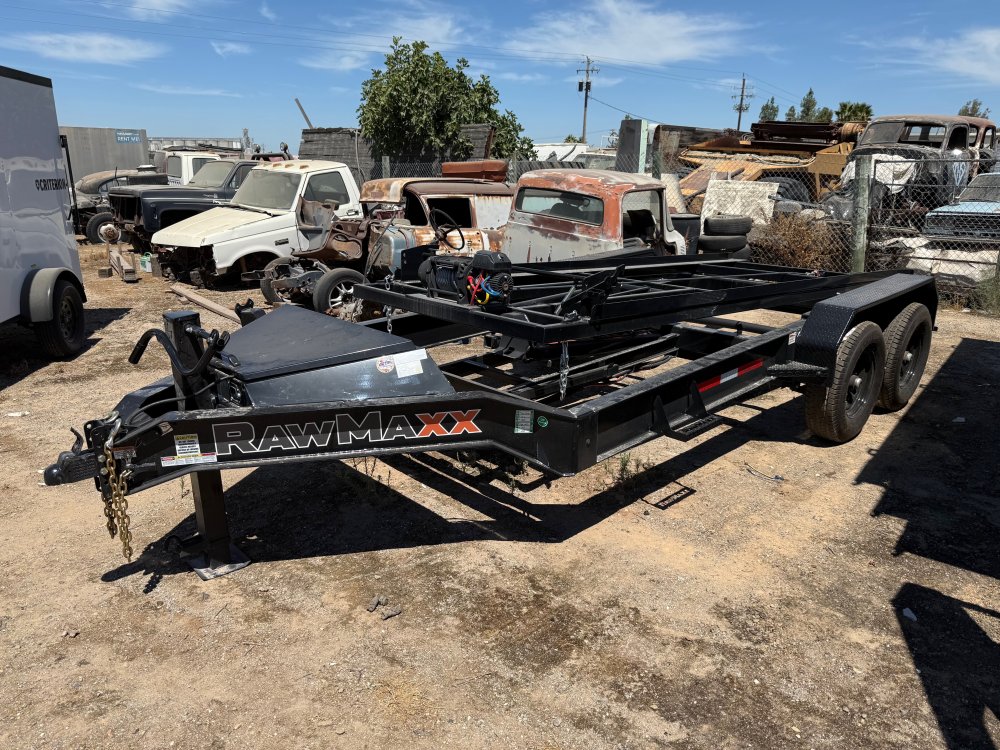 7'x14' RawMaxx Roll Off Trailer