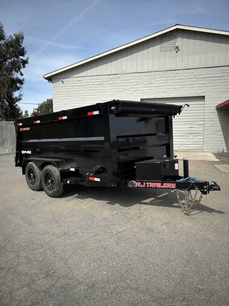 6'x12' RJ Trailers Dump