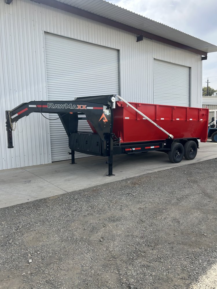 7'x16' RawMaxx Roll Off Trailer