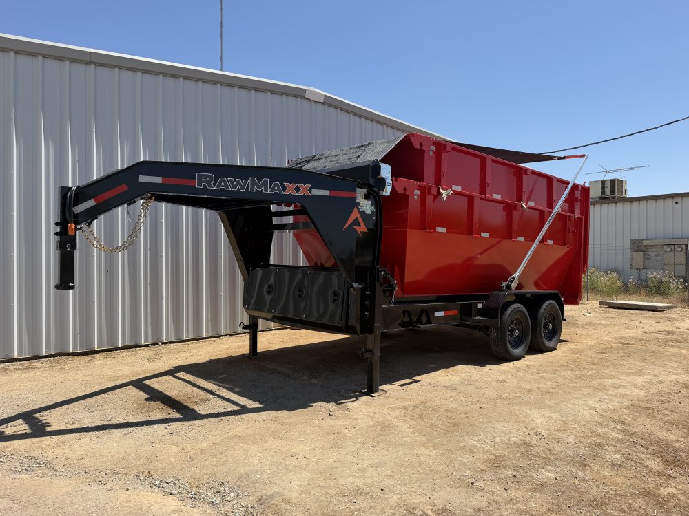 83"x14' RawMaxx Roll Off Trailer