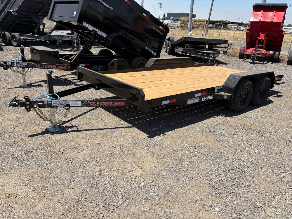 83"x16' RJ Trailers Car Hauler