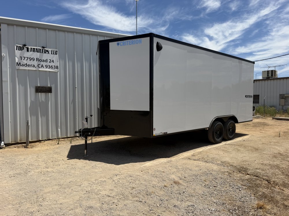 2026 Criterion CT818D5EU Enclosed Trailer