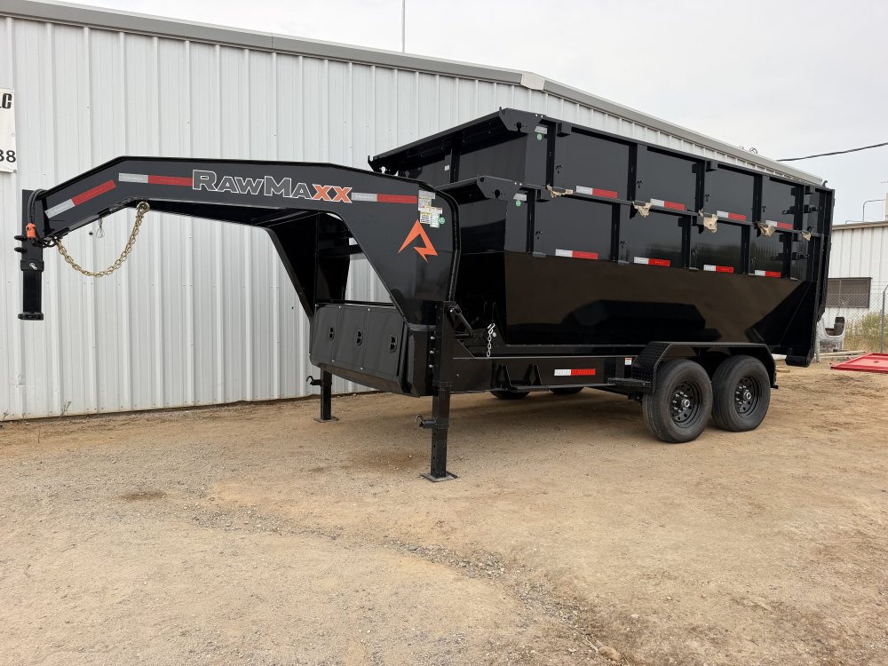 83"x14' RawMaxx Roll Off Trailer