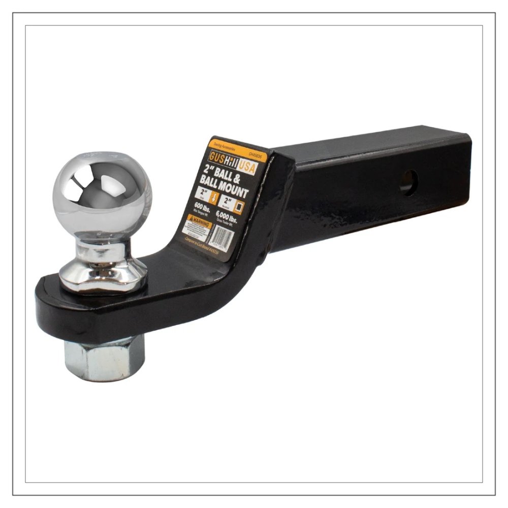 GH45036 - Ball mount for 2" Receiver with 2" Ball (2" drop)