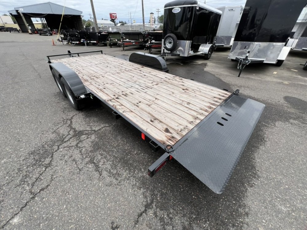 2027 18' x7' Summit Alpine 4" Tube Frame Flatbed 7K