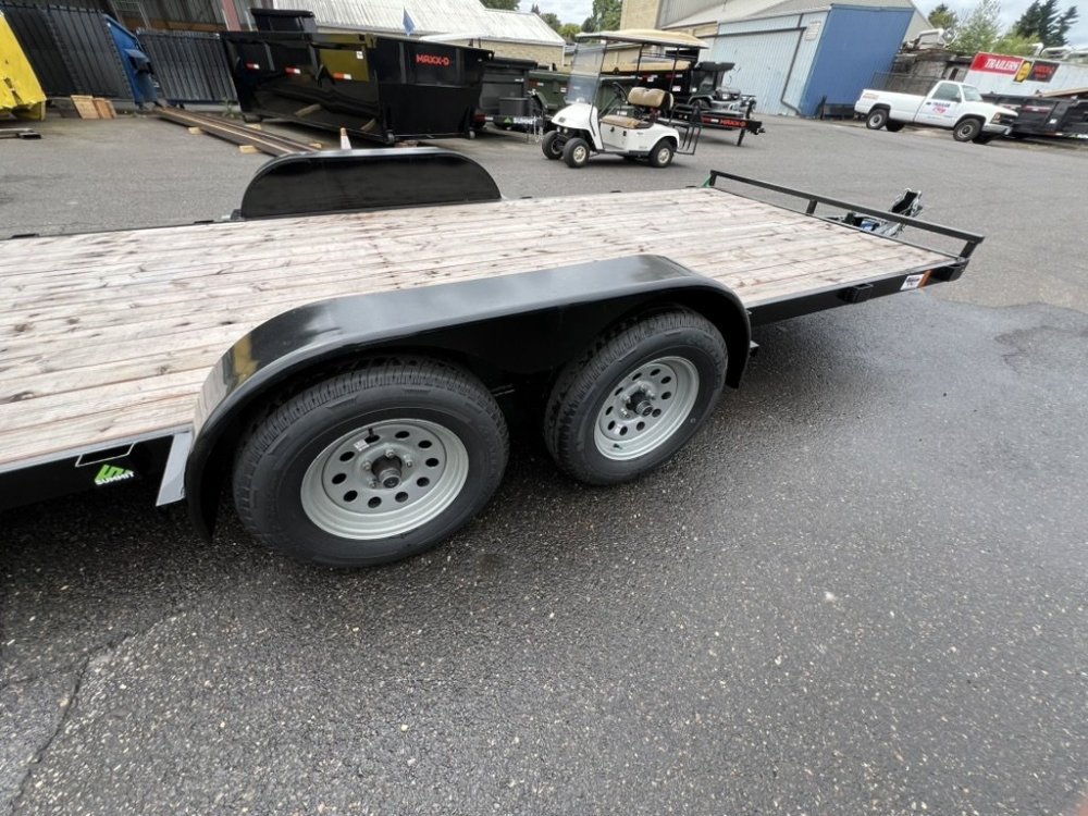 2027 18' x7' Summit Alpine 4" Tube Frame Flatbed 7K