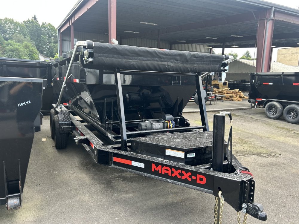 2026 14' x7' Maxx-D ROX - Roll-Off Dumpster Trailer 14K