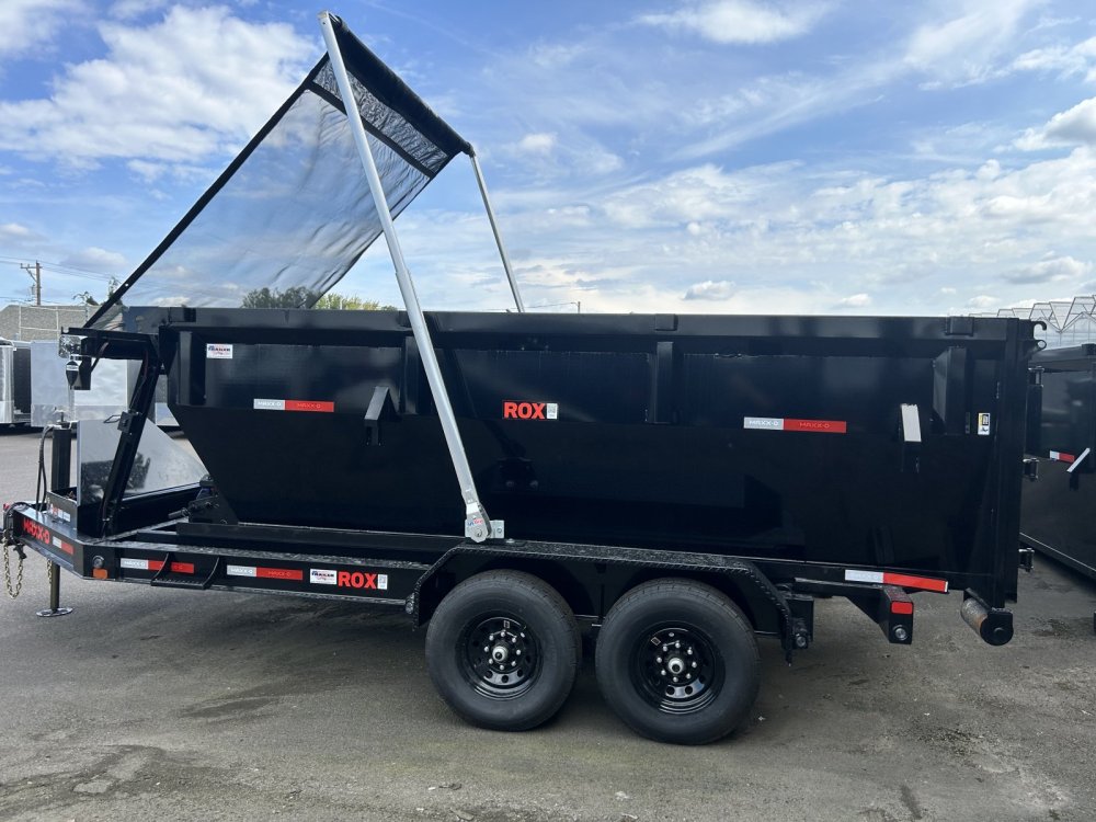 2026 14' x7' Maxx-D ROX - Roll-Off Dumpster Trailer 14K