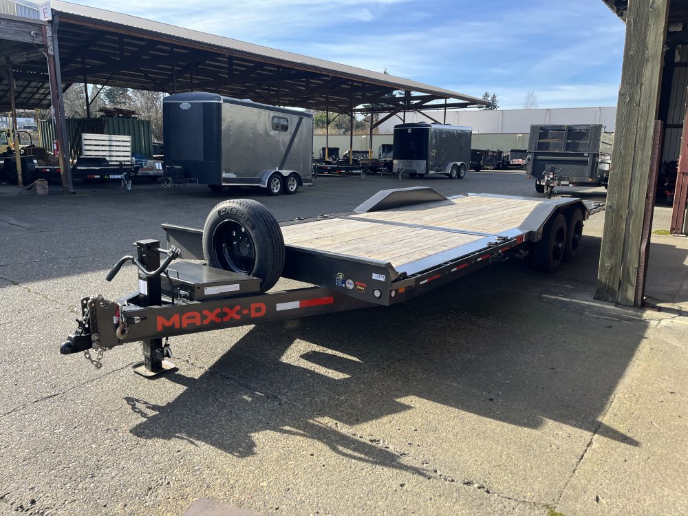 2024 24' x7' Maxx-D G8X 8" GRAVITY EQUIPMENT TILT TRAILER 17.5K