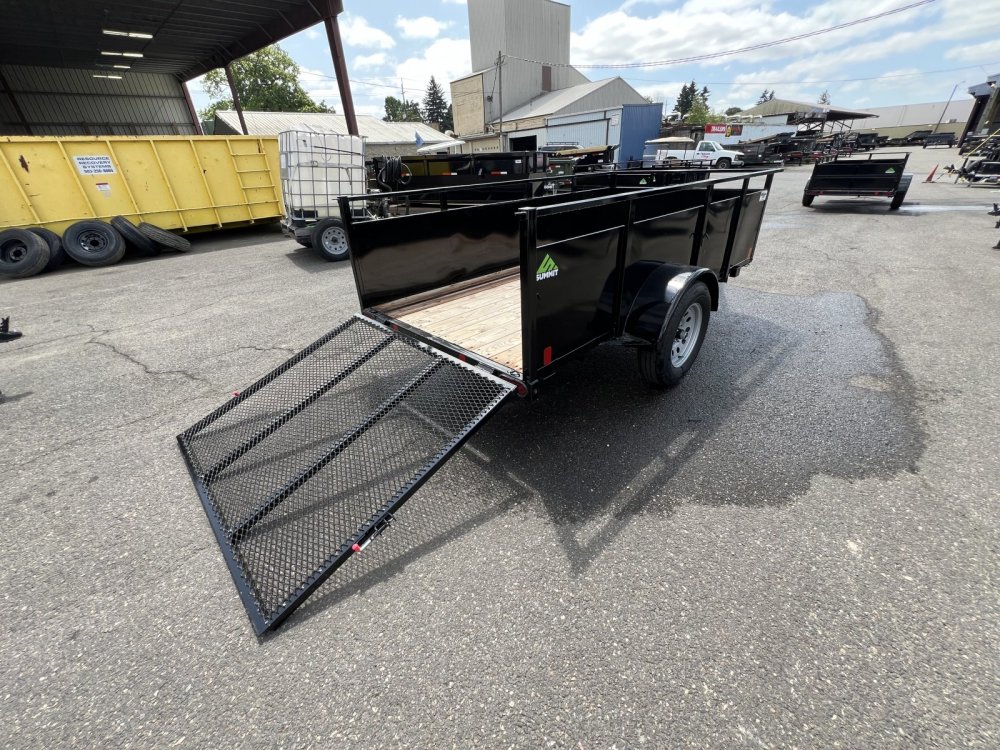 2026 6' x 12' Summit Alpine Utility with Ramp Gate 2.9K