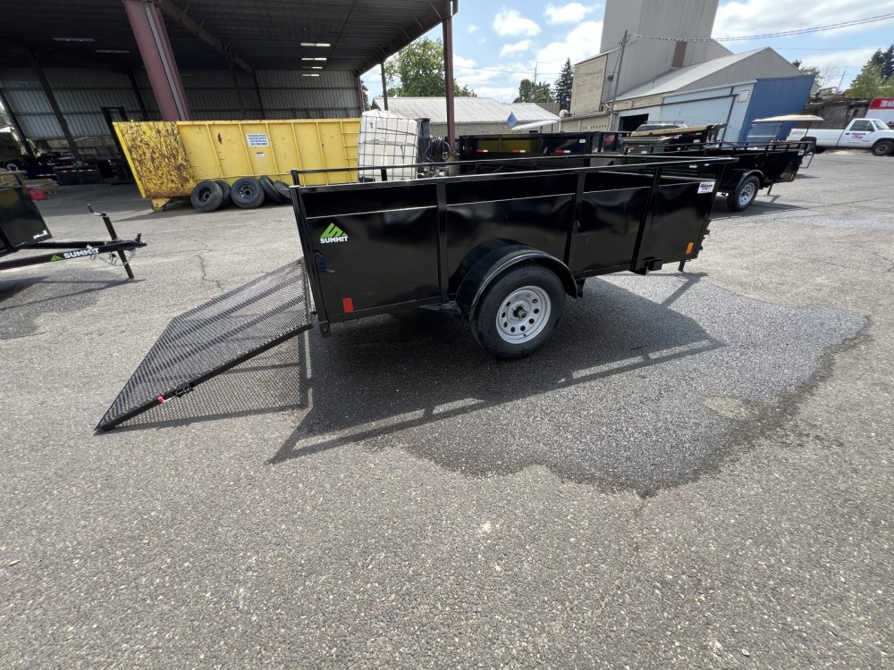 2026 6' x 12' Summit Alpine Utility with Ramp Gate 2.9K