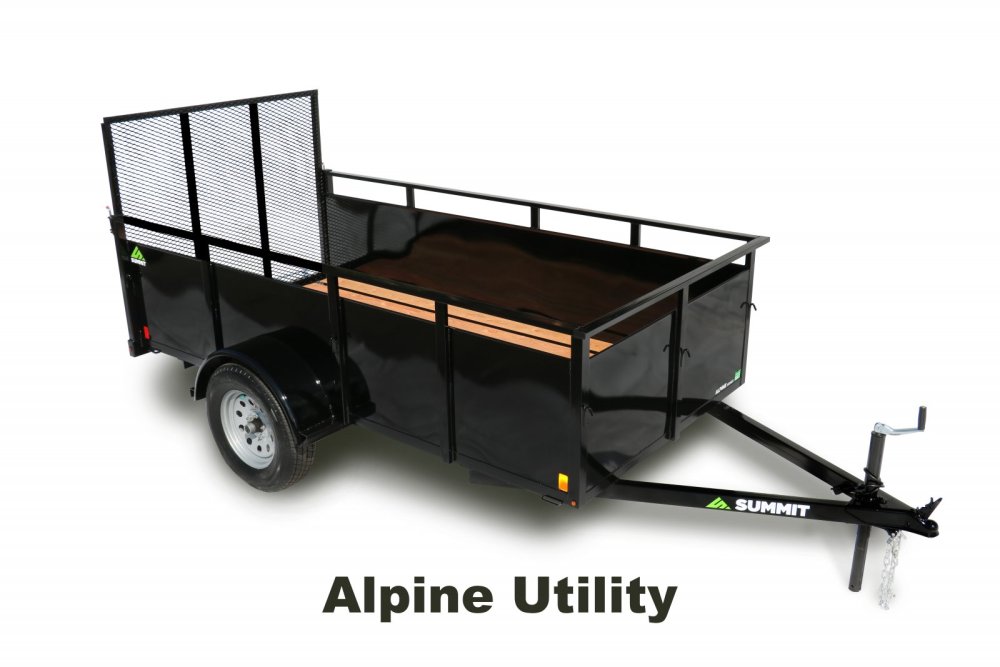 2026 6' x 12' Summit Alpine Utility with Ramp Gate 2.9K