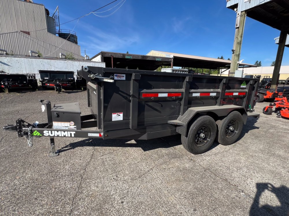 2025 Summit Cascade 6' x 12' Dump 14K with 30" Sides