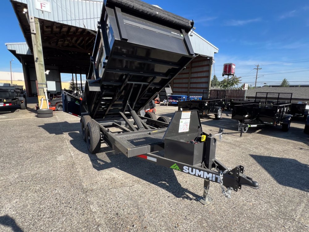 2025 Summit Cascade 6' x 12' Dump 14K with 30" Sides