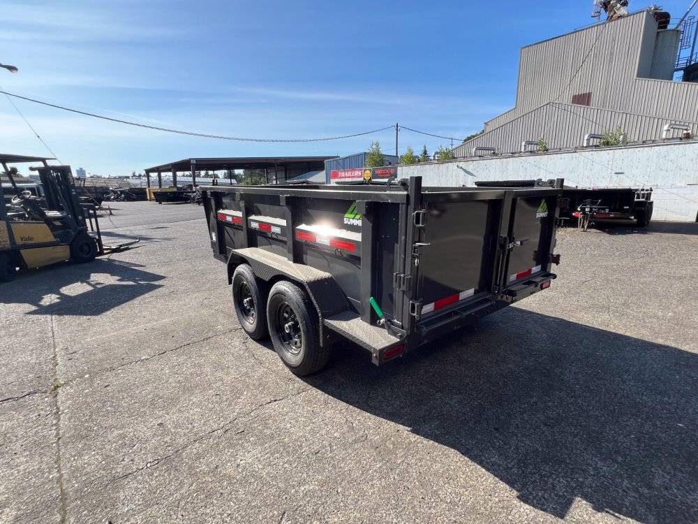 2025 Summit Cascade 6' x 12' Dump 14K with 30" Sides