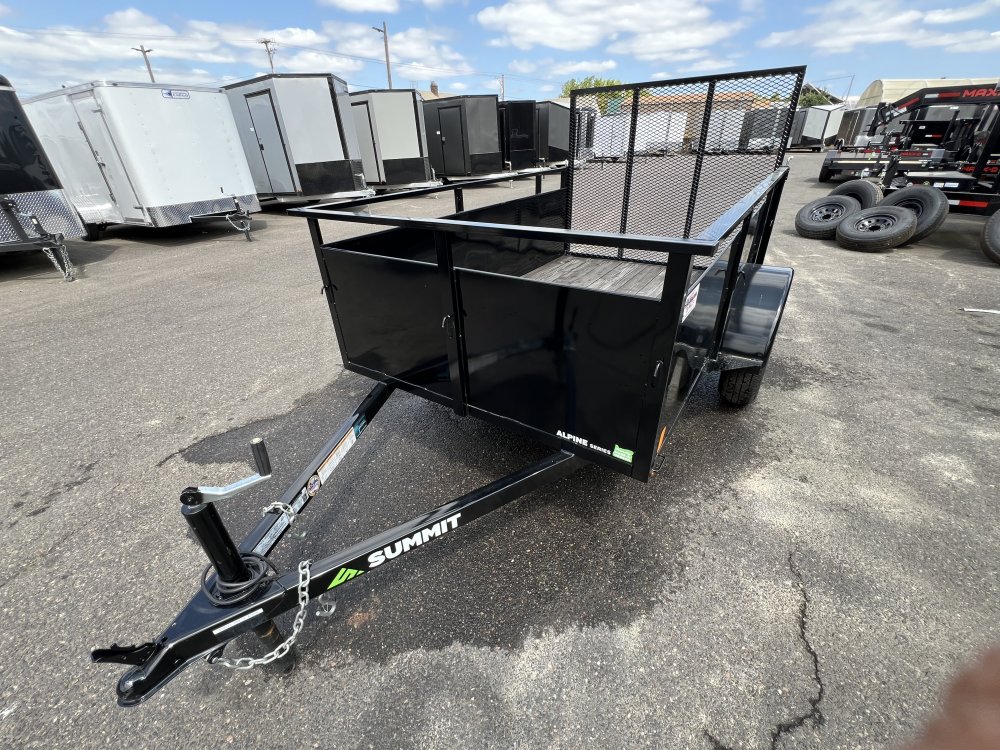 2026 8' x 4' Summit Alpine Utility with Ramp Gate 2.9K