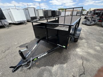 2026 8' x 4' Summit Alpine Utility with Ramp Gate 2.9K
