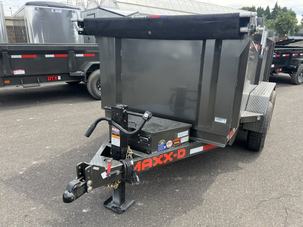 2026 MAXX-D D6X 5' x 10' Dump 10K with 3' Sides