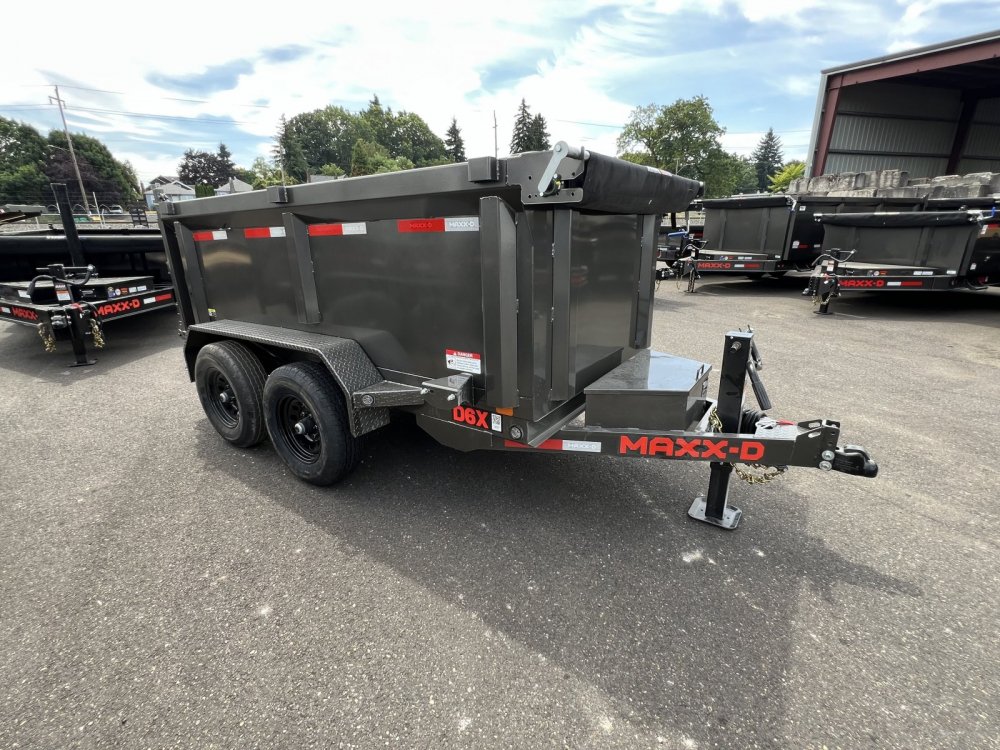 2026 MAXX-D D6X 5' x 10' Dump 10K with 3' Sides