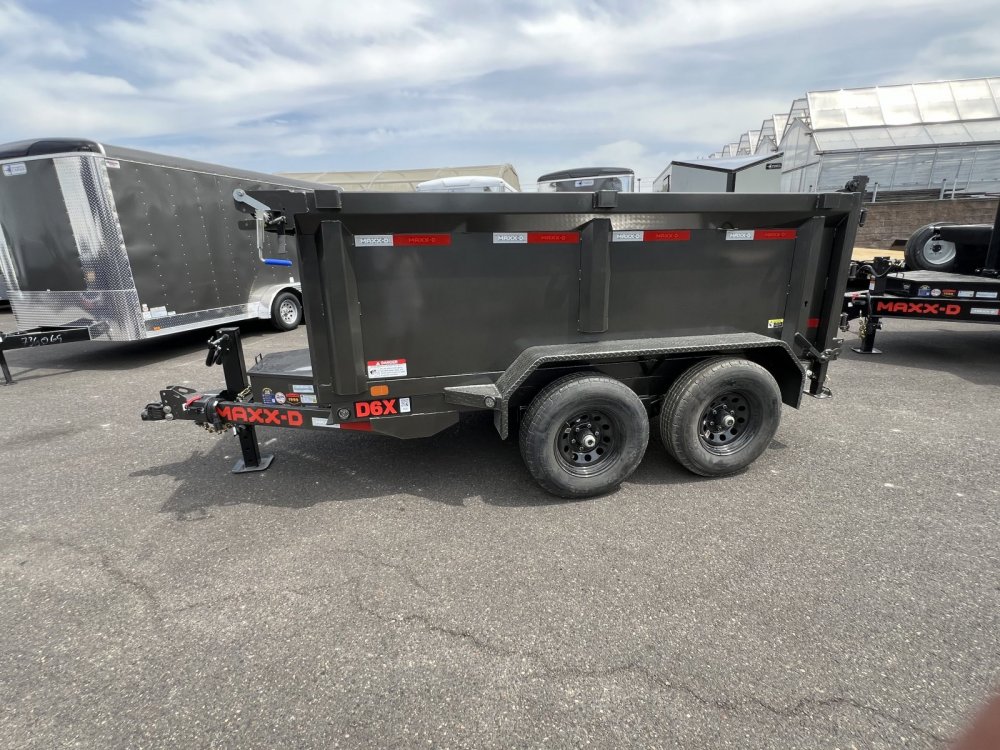 2026 MAXX-D D6X 5' x 10' Dump 10K with 3' Sides