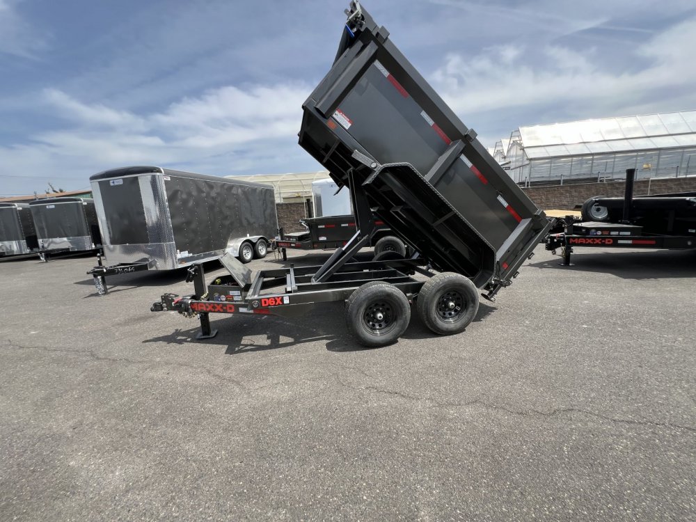 2026 MAXX-D D6X 5' x 10' Dump 10K with 3' Sides