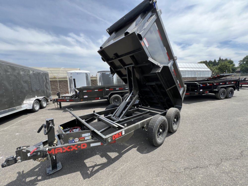 2026 MAXX-D D6X 5' x 10' Dump 10K with 3' Sides