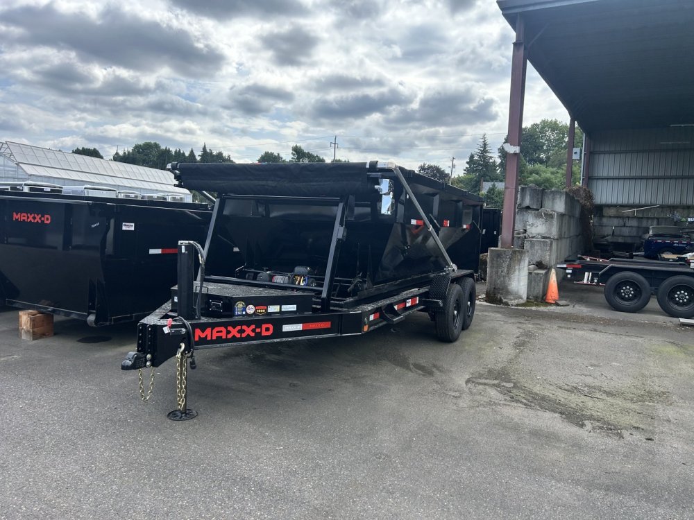 2026 7' x 14' MAXX-D ROX - Roll-Off Dumpster Trailer 14K