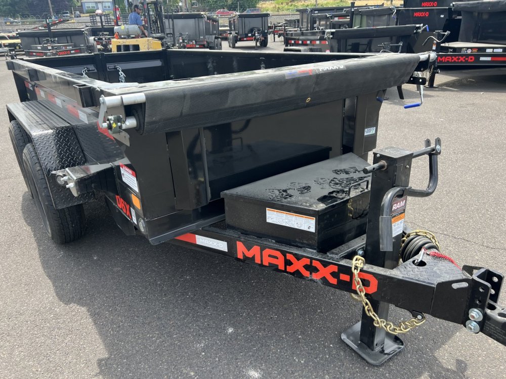 2026 MAXX-D D6X 5' x 10' Dump 10K with 18" Sides