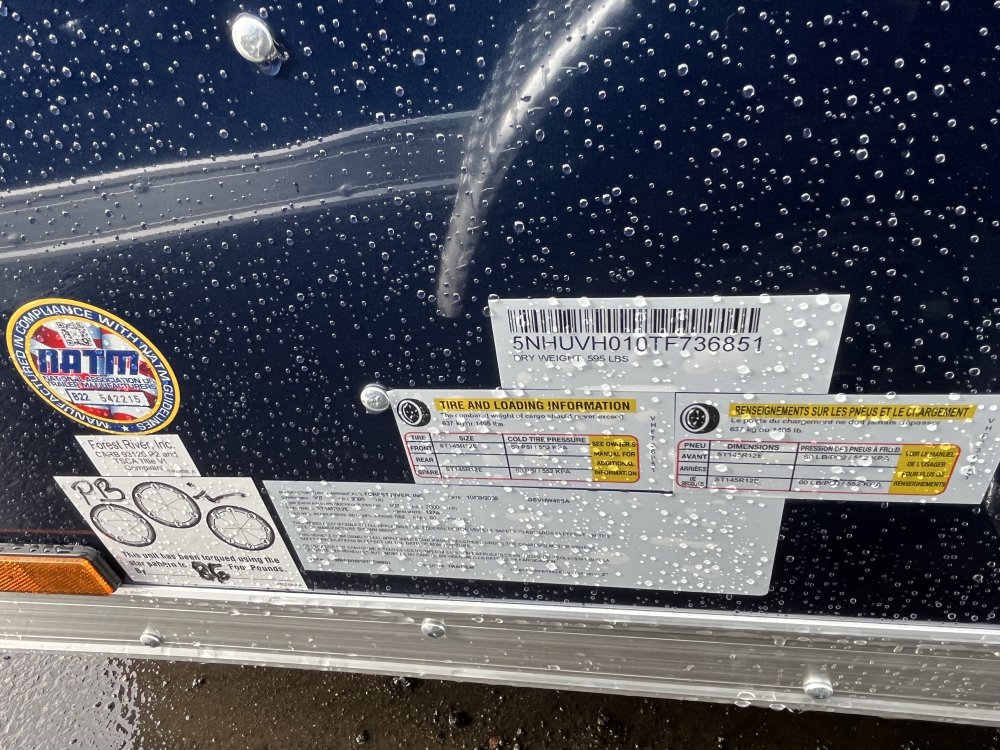 2026 6' x4' Continental Cargo Continental Cargo 4x6 VHW46SA 2K