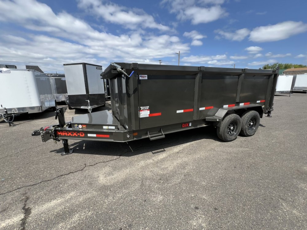2026 Maxx-D DJX 7' x 1414' Dump 15K with 4' Sides