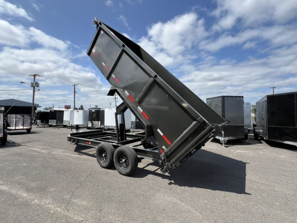 2026 Maxx-D DJX 7' x 1414' Dump 15K with 4' Sides