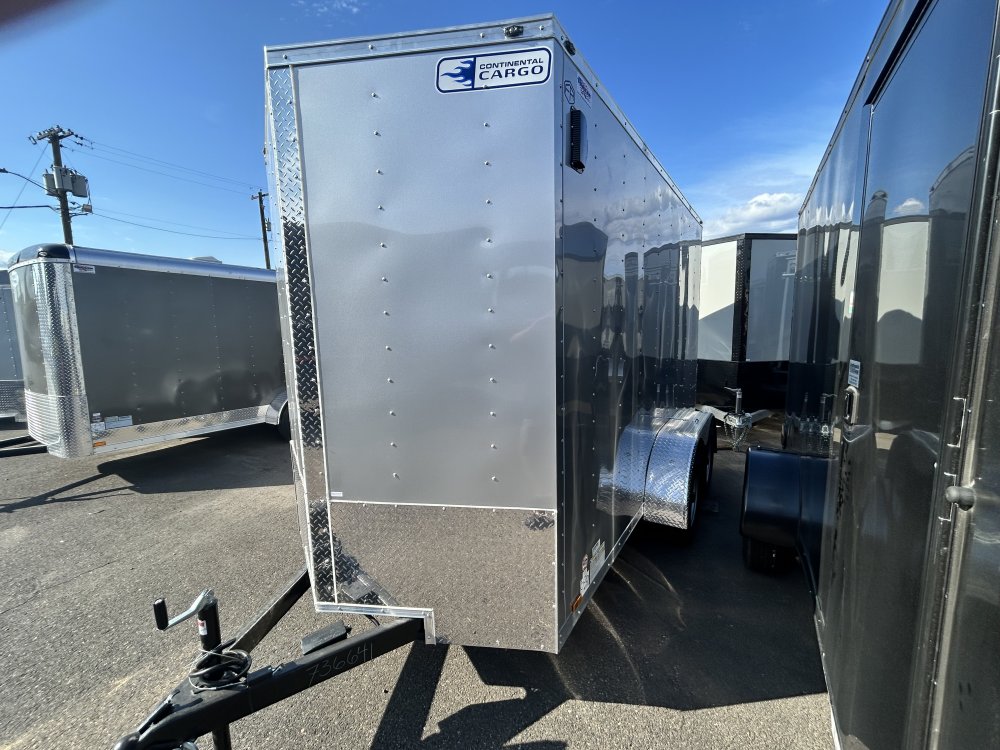 2025 12' x6' Continental Cargo Continental Cargo VHW V-Series Wedge 7K