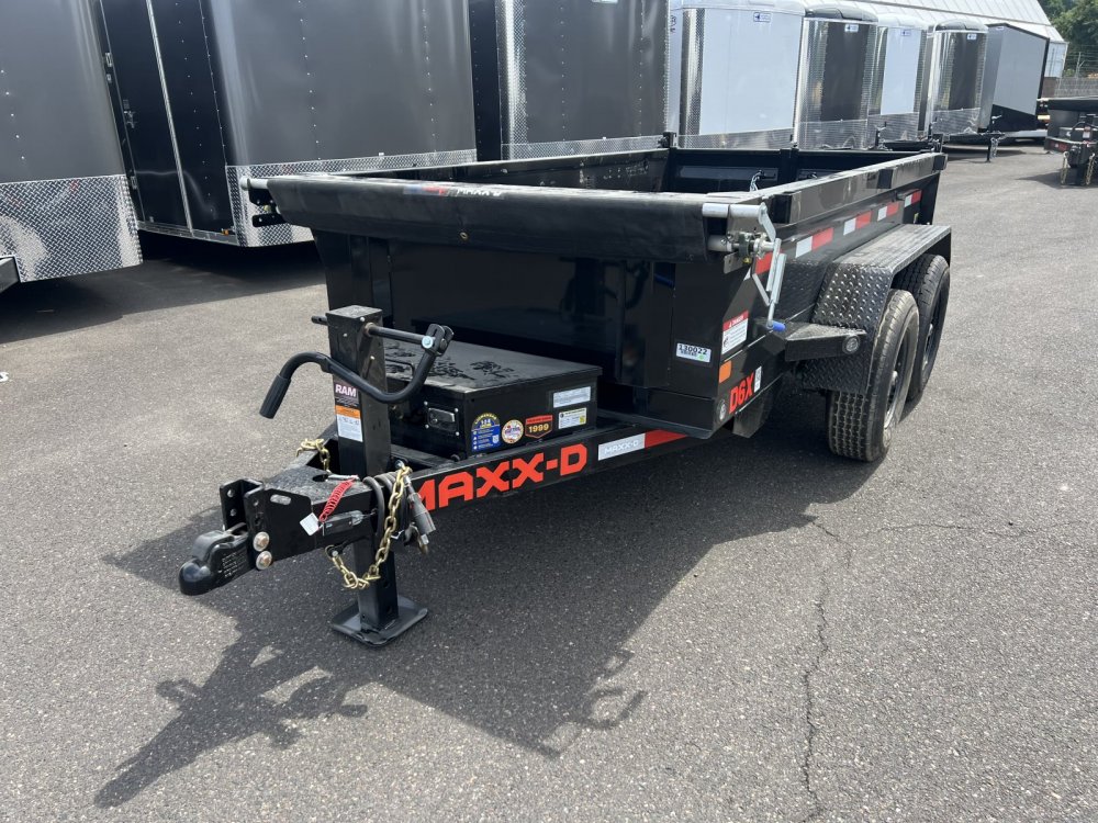 2026 MAXX-D D6X 5' x 10' Dump 10K with 18" Sides