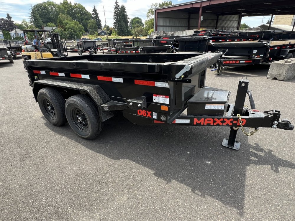 2026 MAXX-D D6X 5' x 10' Dump 10K with 18" Sides