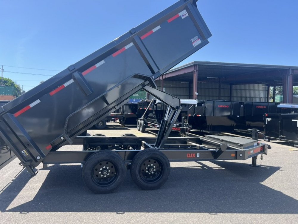 2025 MAXX-D DJX - 8 INCH 15LB I-BEAM DUMP TRAILER
