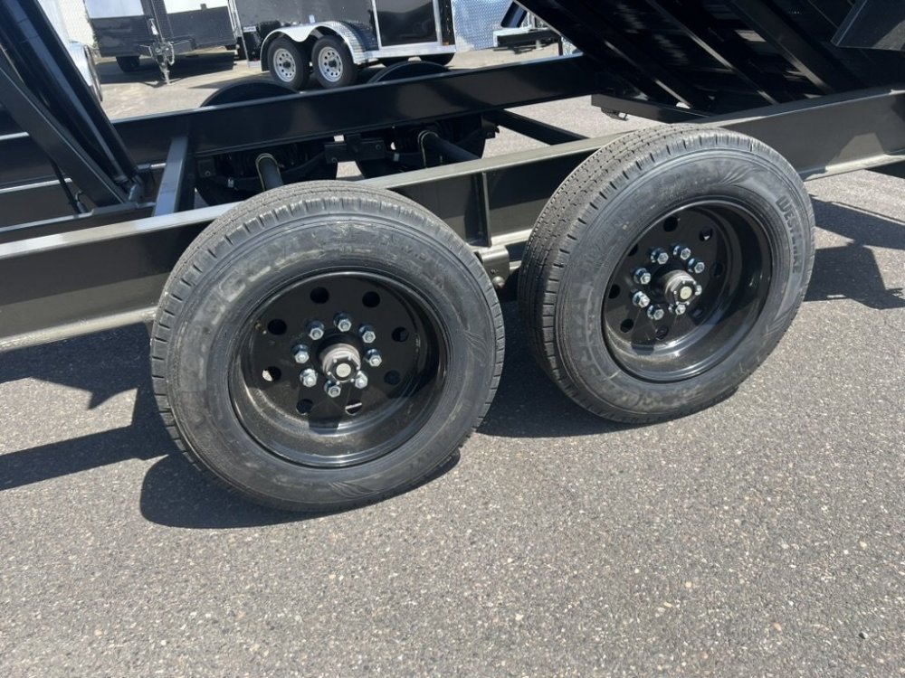 2025 MAXX-D DJX - 8 INCH 15LB I-BEAM DUMP TRAILER