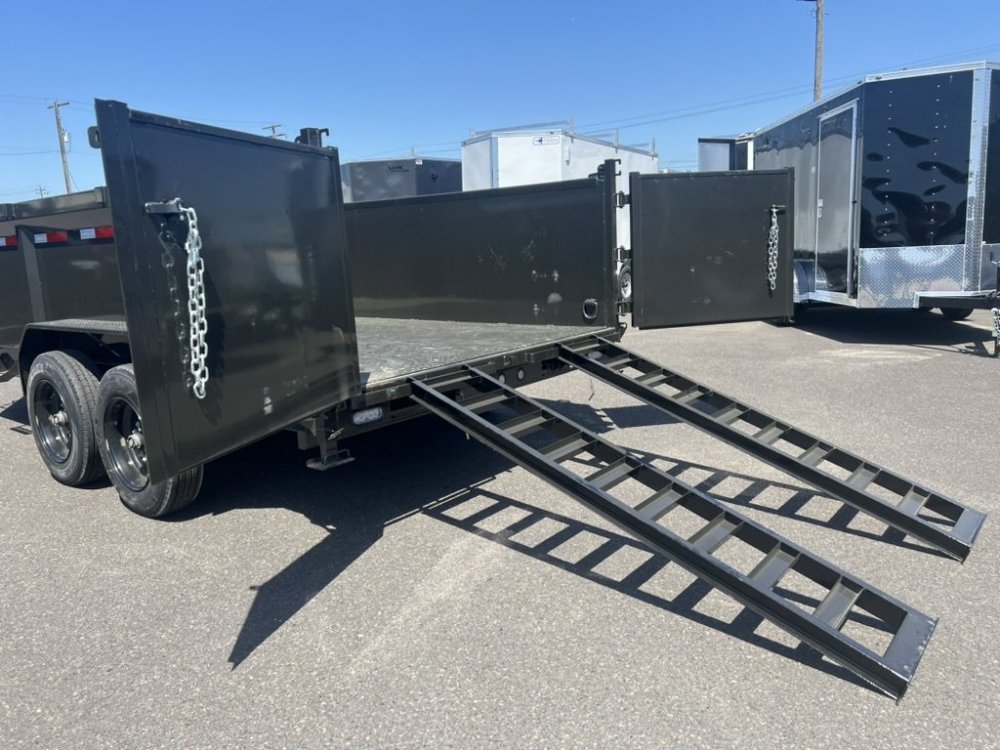 2025 MAXX-D DJX - 8 INCH 15LB I-BEAM DUMP TRAILER