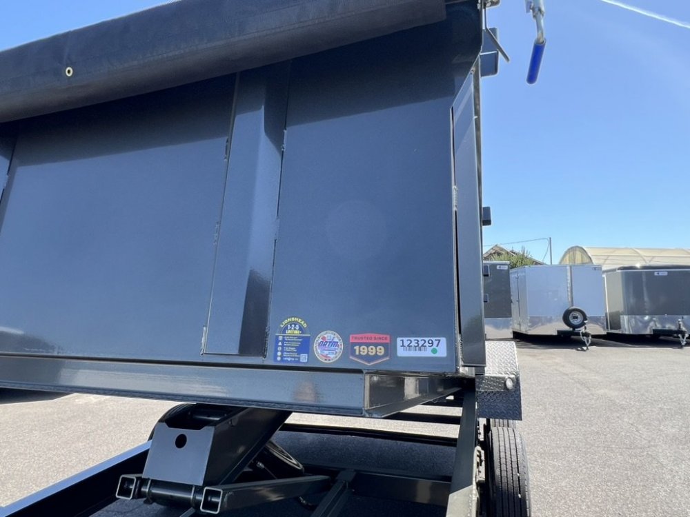 2025 MAXX-D DJX - 8 INCH 15LB I-BEAM DUMP TRAILER